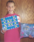 4 h project, placemat, pillow