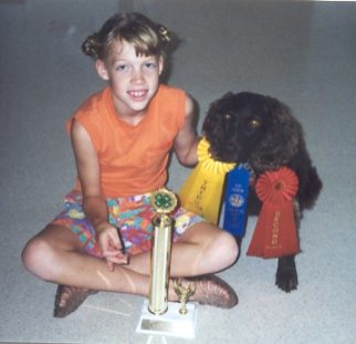 4 h dog show, dog show trophy