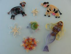 4 h project, quilling creatures