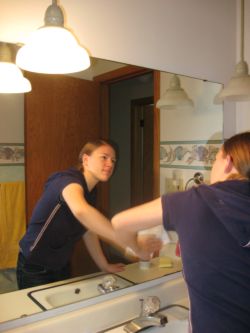 household chores checklist, cleaning mirror household chores checklist, cleaning mirror