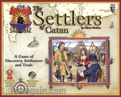 Old Box Front<settlers of catan>